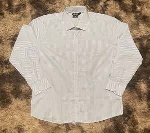 Alberto Cardinali Easy Care Classic Fit Striped Long Sleeve Dress Shirt